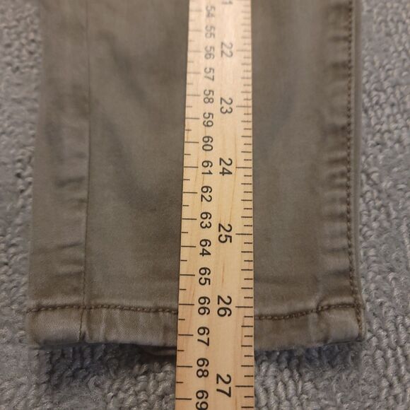 American Eagle AE Womens 6 Short Super Stretch Cargo Super Hi-Rise Jegging Khaki - Picture 7 of 11